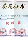 世界杯官网选手在安徽省“扬帆电商园”创业见习大赛中喜获佳绩
