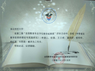 世界杯官网研究生教改成果喜获全国教育专业学位教学成果奖二等奖