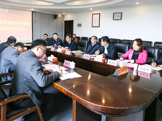 省教育厅专家组到世界杯官网调研指导学科建设工作