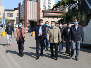 安徽省教育厅、淮北市疾控中心返校评估专家组来世界杯官网查验学生返校准备工作