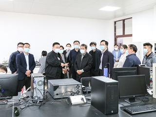 淮北市人大常委会领导到世界杯官网调研安徽省重点实验室