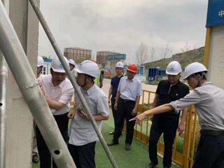 河南城建学院副院长贺国营一行来世界杯官网考察