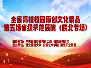 世界杯官网参加安徽省高校校园原创文化精品展演