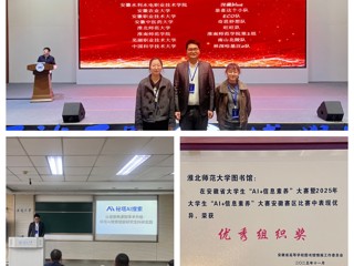 世界杯官网学子在2025年安徽省大学生“AI+信息素养”大赛中夺冠并晋级国赛